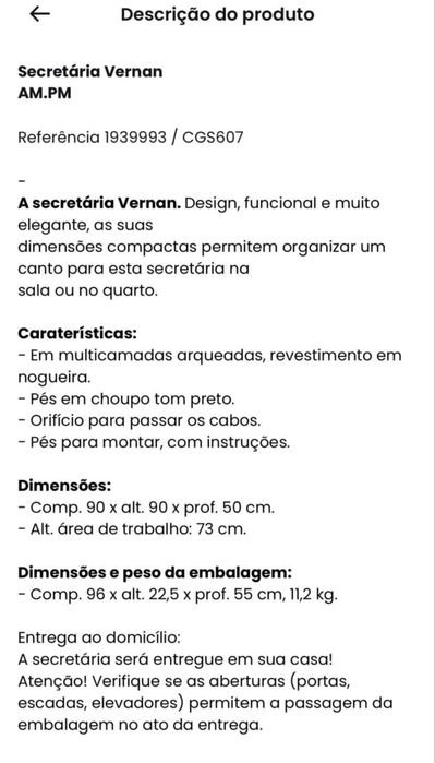 Secretária AM.PM