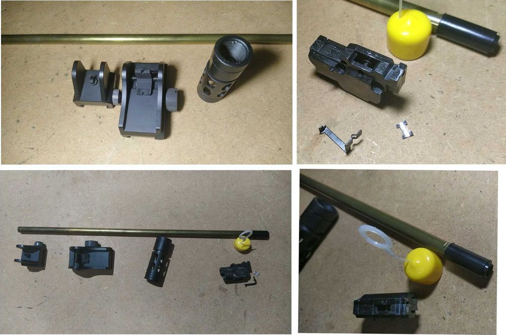 Material airsoft diverso