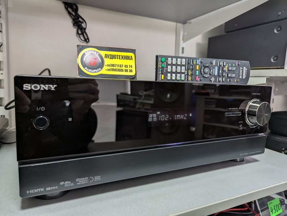 7.1 AV-ресивер Sony STR-DN610. Bravia Sync. 3D, HDMI, Bi-Amp.