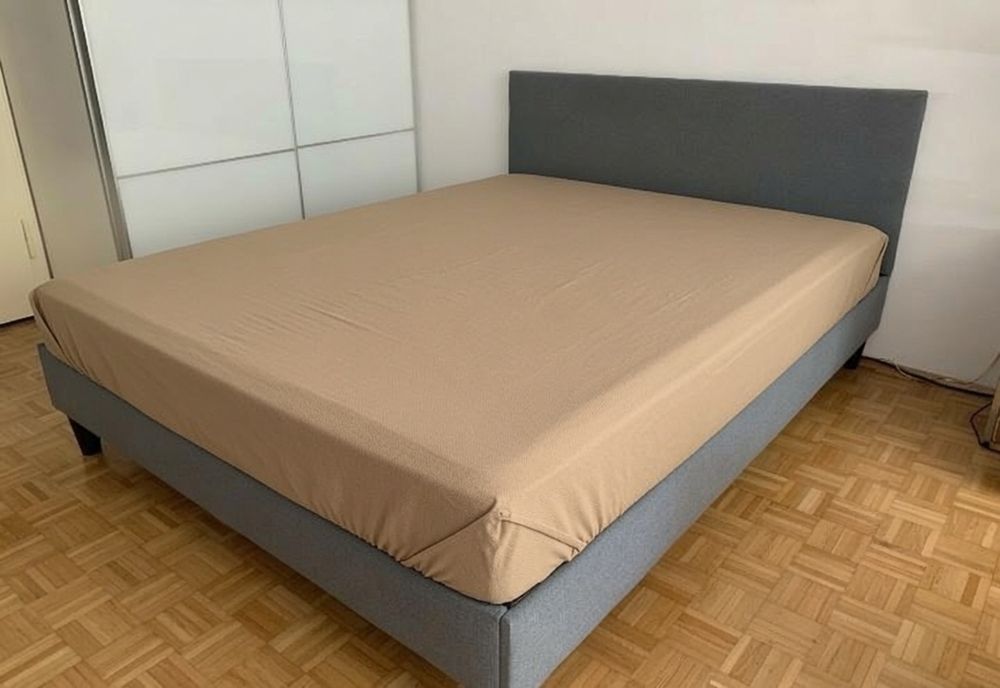 Łóżko kontynentalne Ikea 140x200 komplet. DOSTAWA