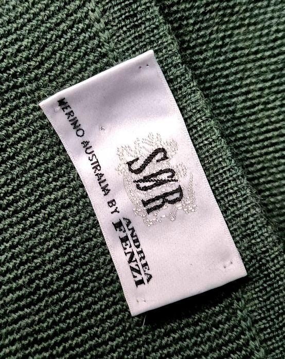 SØR MERINO AUSTRIALIA roz. 54  XL męski sweter wełniany stan idealny made in italy premium