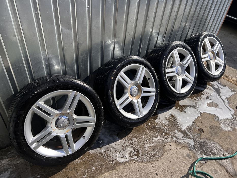 Koła felgi 17 Audi Vw Skoda 5x112 opony 235/45r17 lato 2022 rok LUBLIN