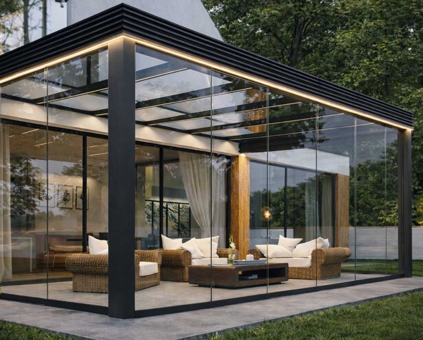 Nowoczesne zadaszenia tarasowe i Pergole