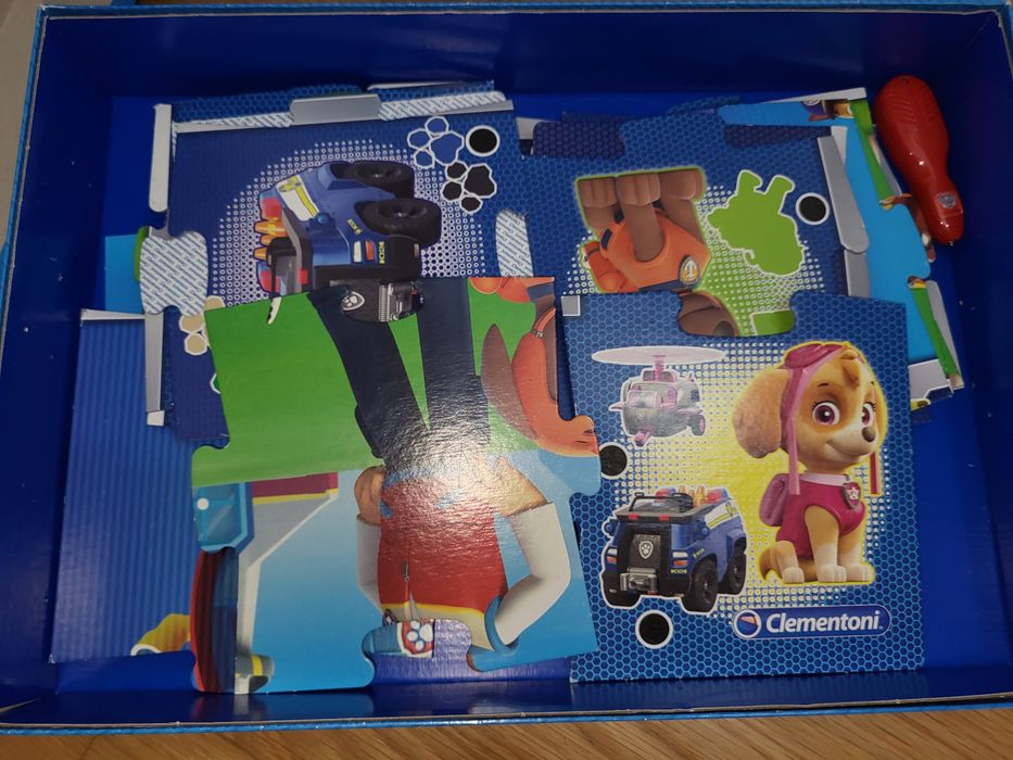 Tapete gigante puzzle patrulha pata