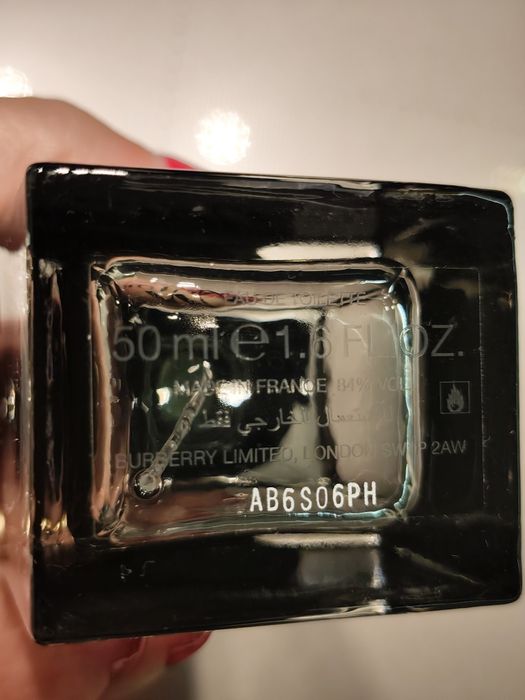 Męskie EDT Burberry Mr.Burberry 50ml ubytkowy