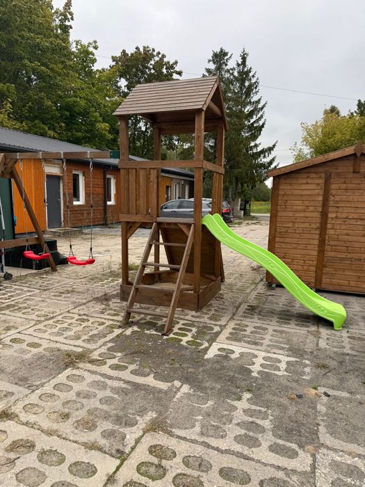 WYPRZEDAŻ swietny plac zabaw dla dziecka : zjezdzalnia, piaskownica