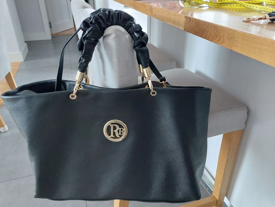 Torebka Roberta Biagi czarna duża