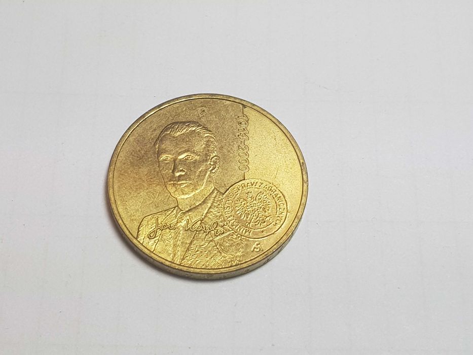 Moneta okolicznościowa Jan Karski 2zł 2014