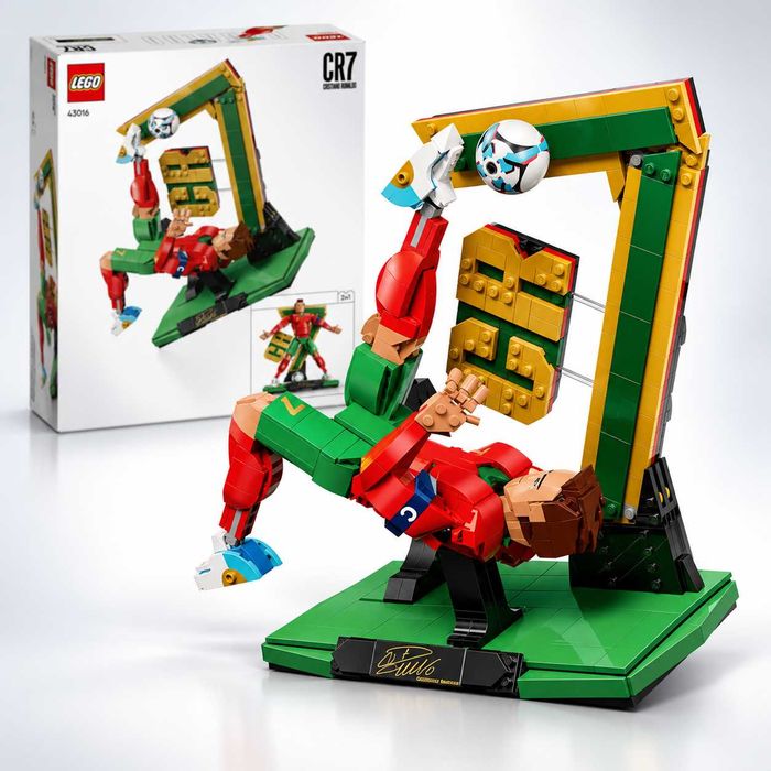 LEGO Cristiano Ronaldo CR7 – Nowe, na prezent, 43016