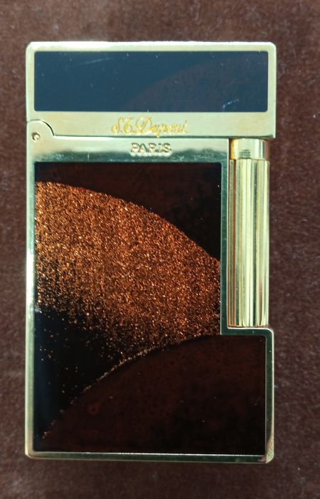 Isqueiro S.T.Dupont Linguee 2 em lacre da china