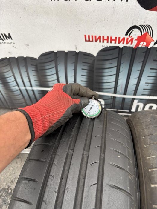 Шини 205/60 R16 пара Dunlop літо 6,4мм