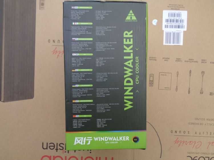 Wentylator procesora goldenfield WindWalker 5V chłodziarka procesora