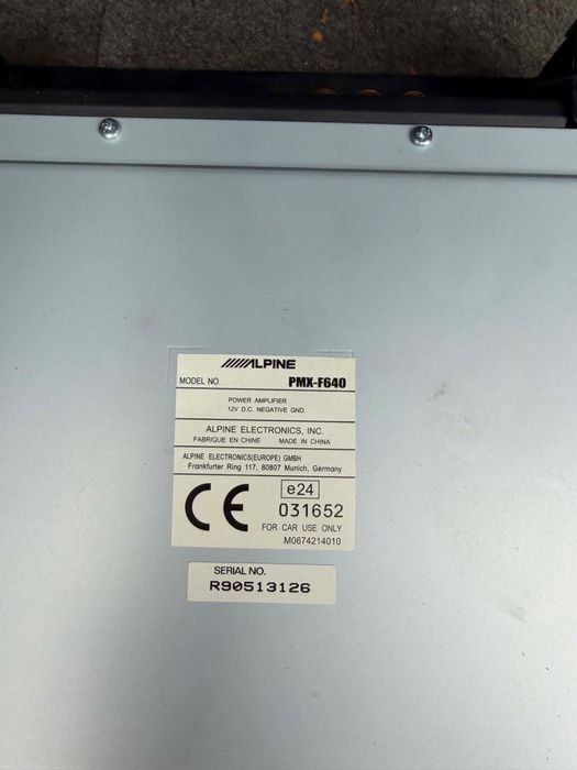 Wzmiacniacz alpina 650 w + konwerter sli2