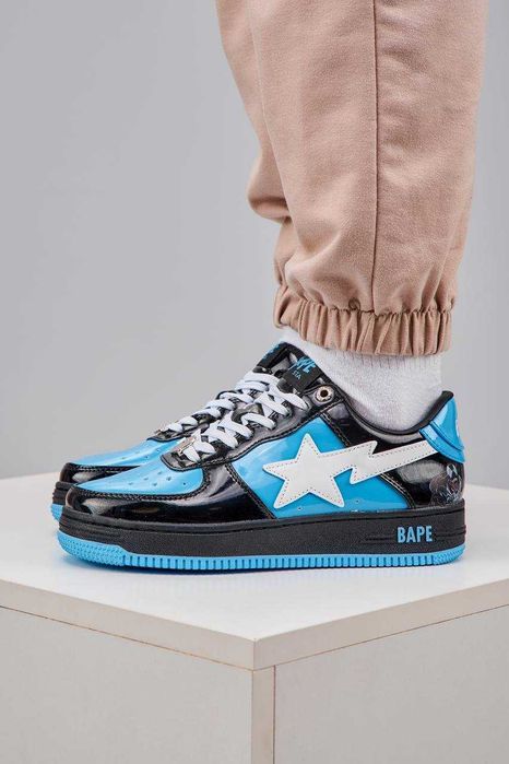 Кросівки Bathing Ape Bape M2 Patent Marvel premium | Кроссовки жіночі