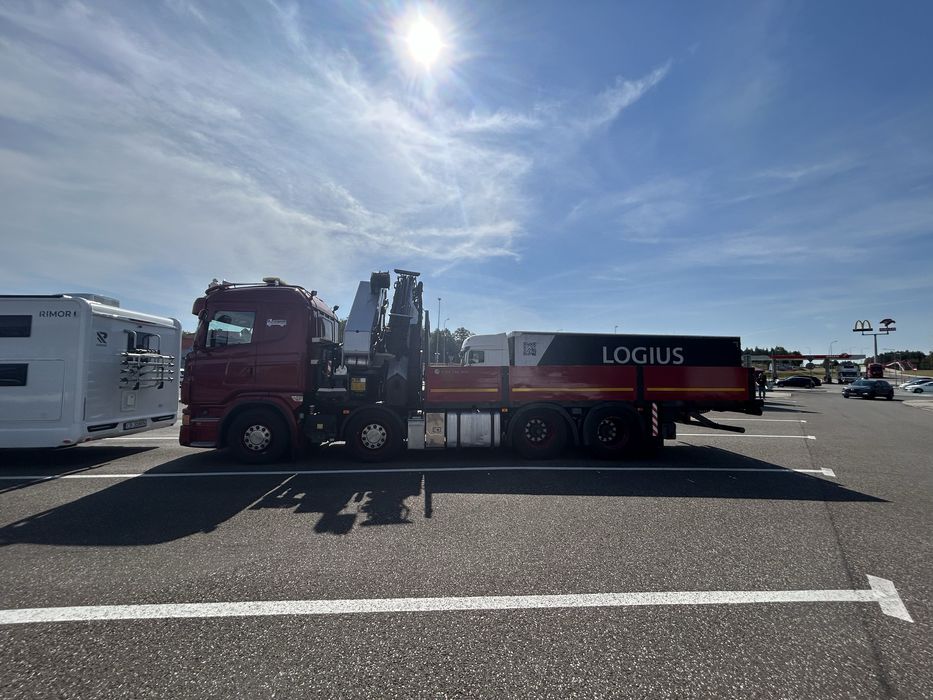 Transport HDS 21 ton podnoszenia 36 m długości