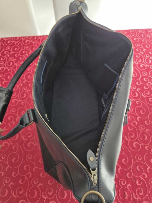 Mala de viagem Vintage em Couro