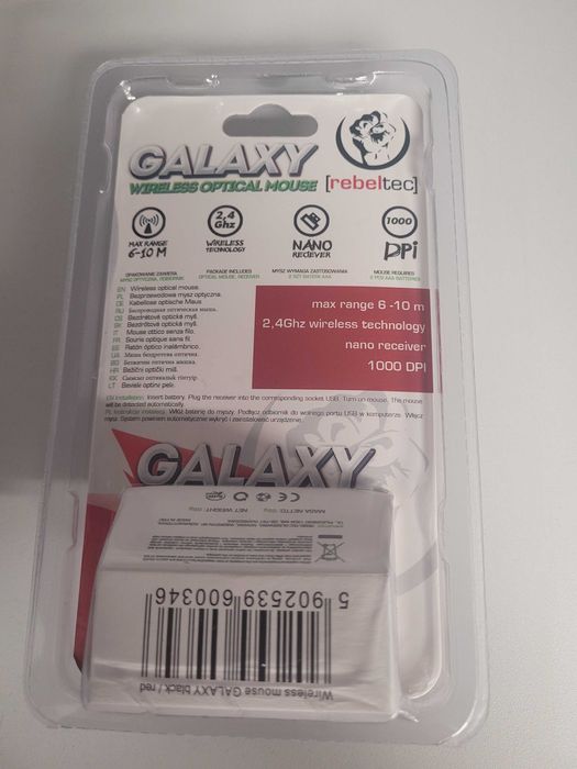 Rebeltec Mysz bezprzewodowa Galaxy myszka - Skup Wrocław