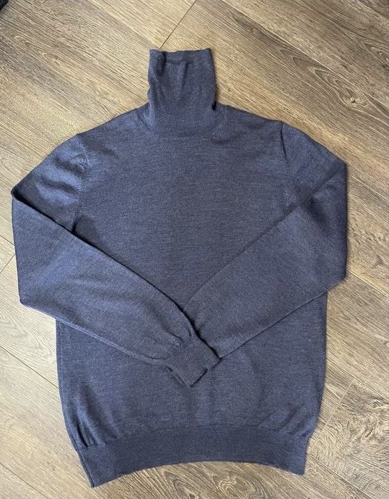 Gran Sasso  шерстяной мужской гольф