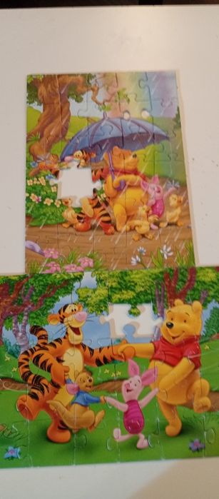 Puzzle 8 sztuk 20,30 i 56elem.