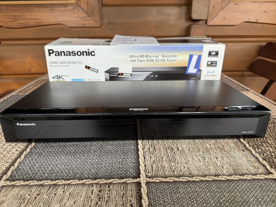 4K Blu-Ray Nagrywarka Panasonic