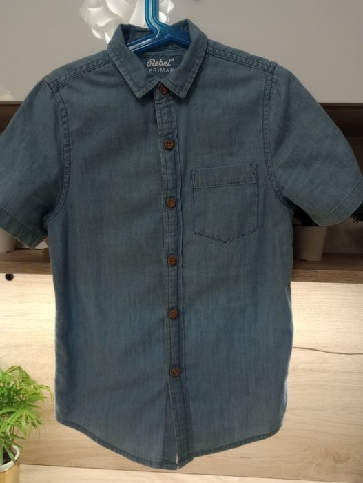 Koszula chłopięca r. 128 jak jeans Primark