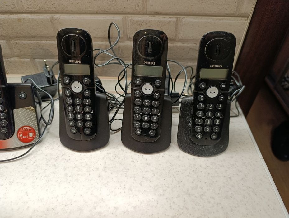 Стаціонарний, бездротовий телефон Phillips CD-140, CD-150 радіо тел.