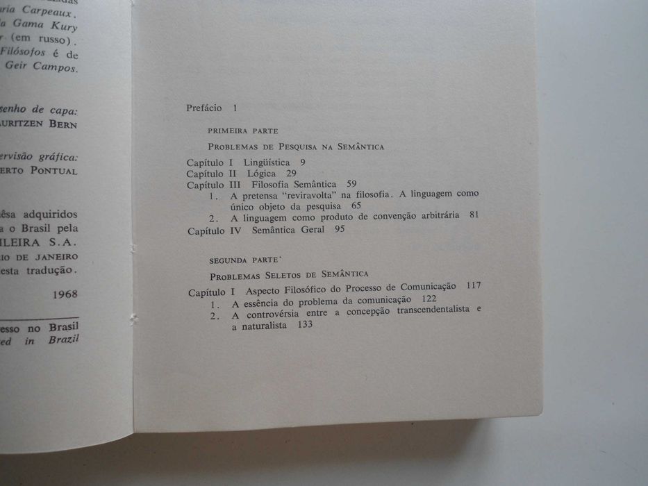 Introdução à semântica por Adam Schaff