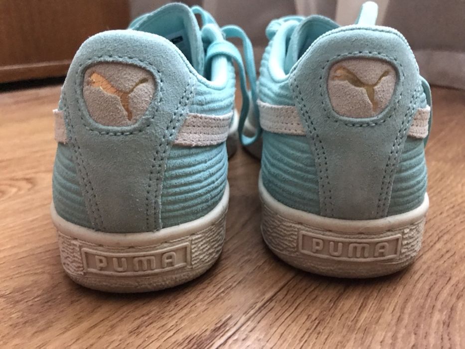 Кроссовки кеды puma Бирюзовые