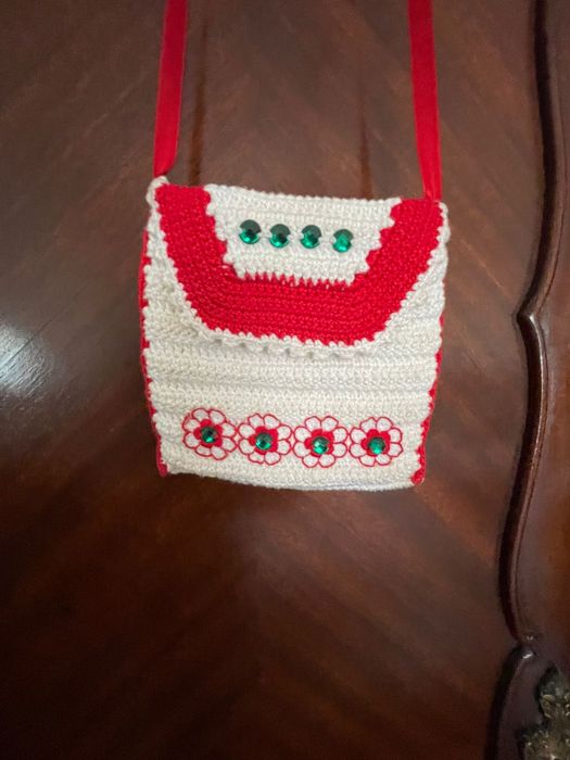 Bolsa croché tiracolo