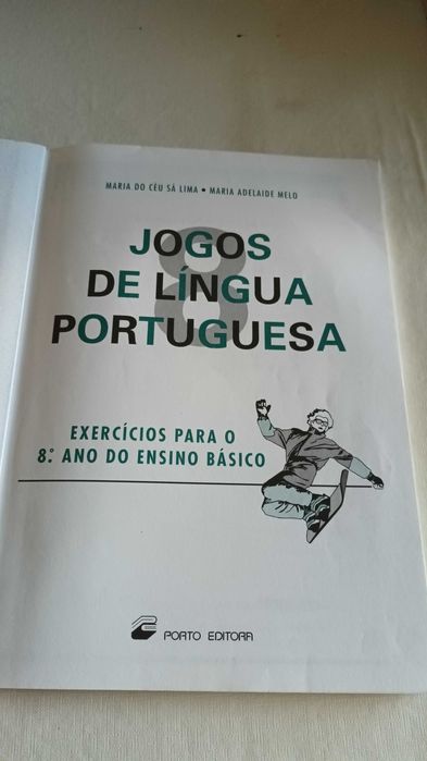Livro "Jogos de Língua Portuguesa  8"