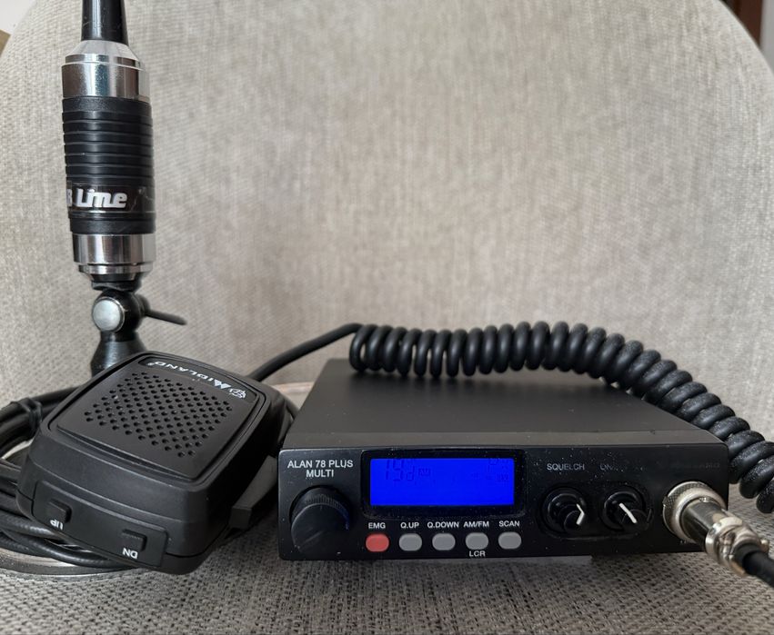 Cb radio Midland Alan 78 plus multi z anteną