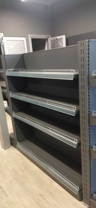 Торгове обладнання, стелажі, полиці купити для магазину, в наявності