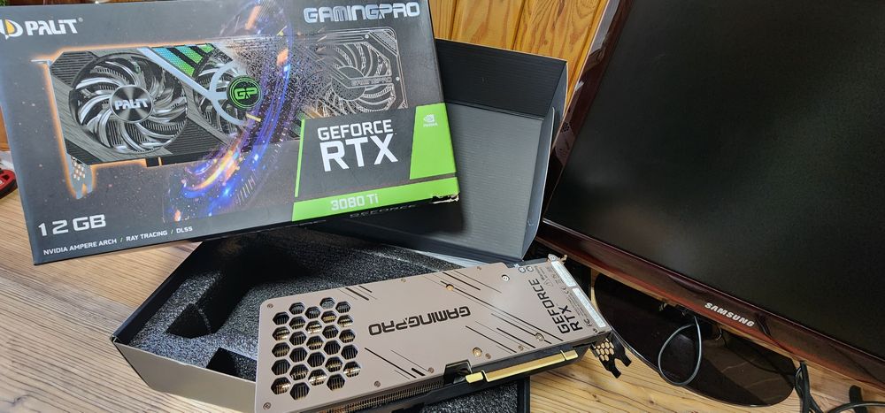 Продам видео карту Palit RTX 3080Ti GamingPro 12GB