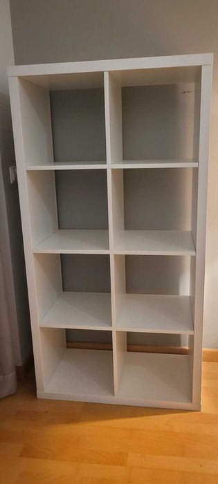 Estante Kallax da IKEA branco, com 8 prateleiras - Excelente estado!