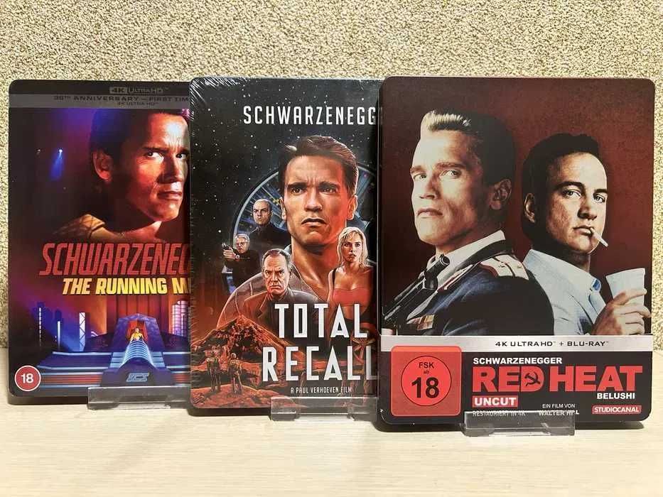 Steelbook 4K Ultra HD Blu-ray Кровавый спорт/Отчаянный/ Никита /Бешеные псы/Изо всех сил