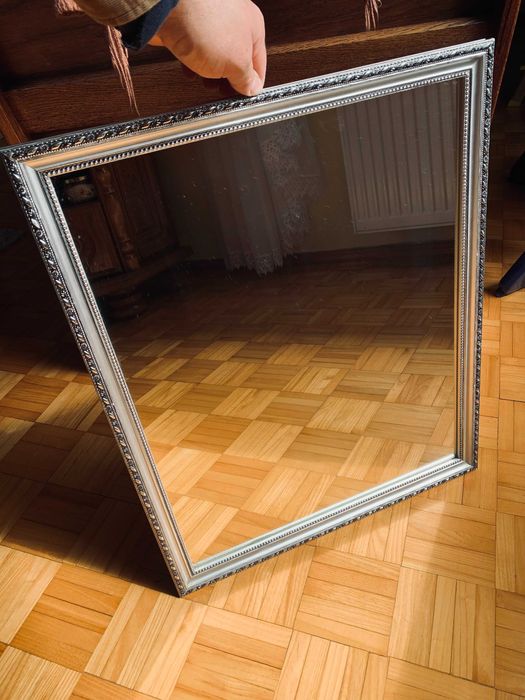 Piękne Lustro na ścianę wiszące ścienne 45 x 55
