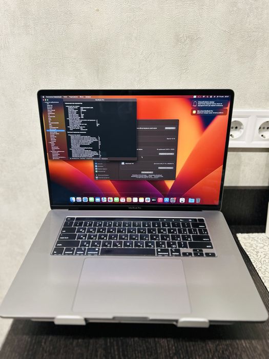 MacBook Pro 16 2019 /i7/ 16gb/ 512gb ssd/ amd Pro 5300m