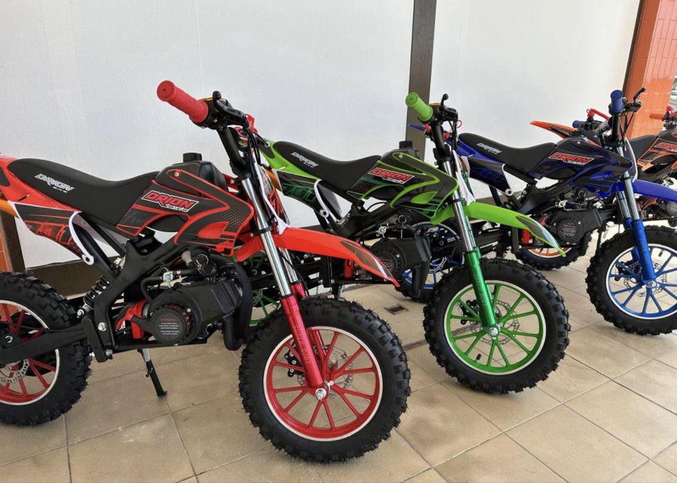Promoção - Mini Moto Cross 49cc para crianças - NOVAS