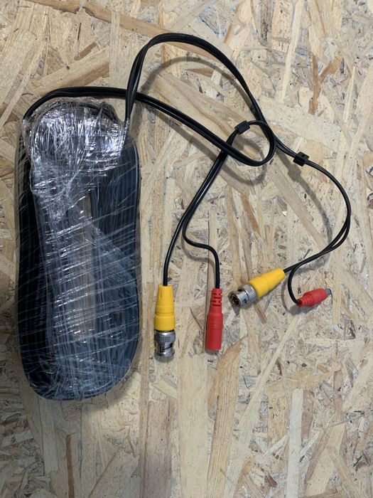 Кабель видеонаблюдения BNC+DC