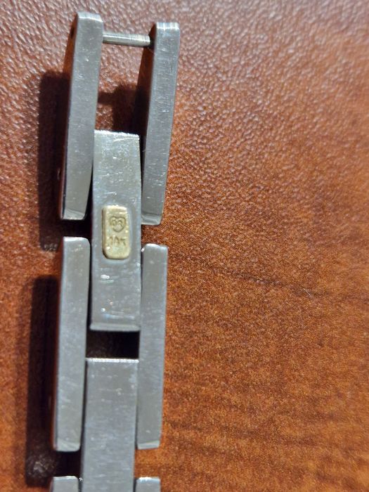 Bransoleta z elementami złota 14k 585