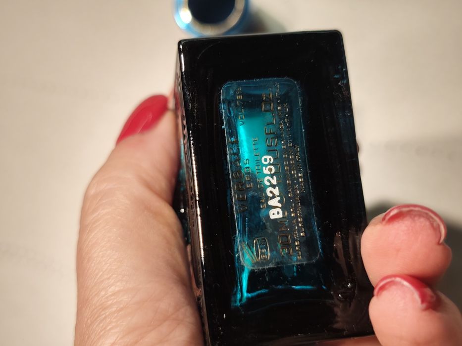 Męskie EDT Eros Eau de Parfum Versace dla mężczyzn 30ml
