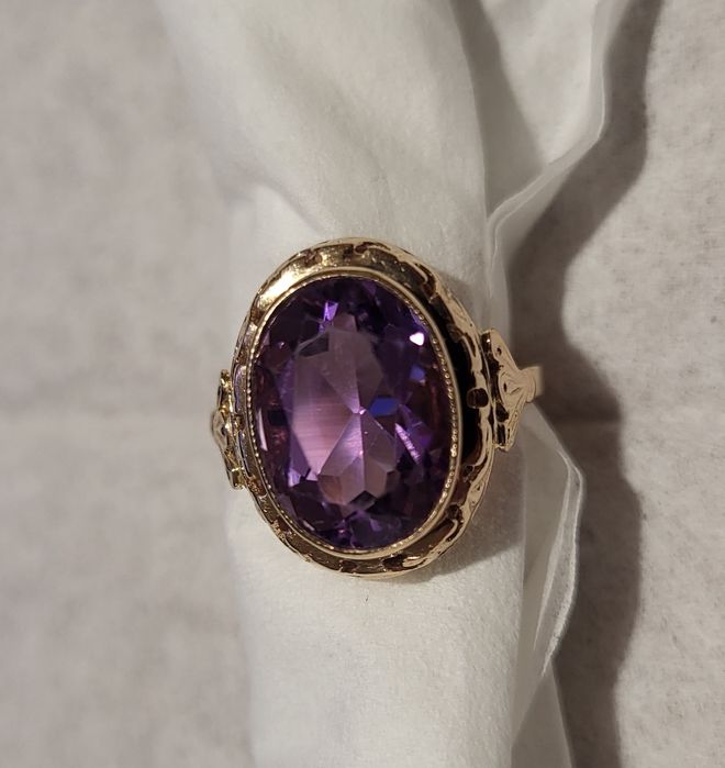 Золота каблучка СССР, 583 проба