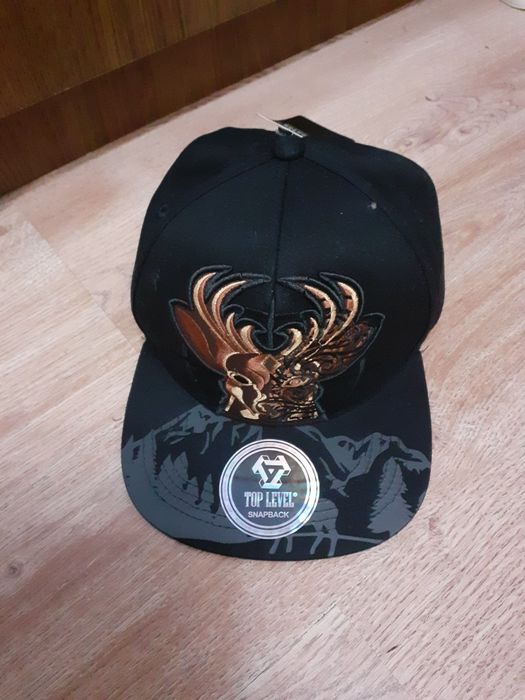 'TOP LEVEL', SnapBack, czapka z USA