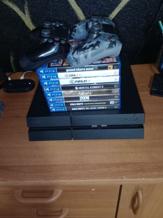 PlayStation 4 mais 8 jogos