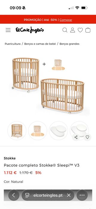 Pacote completo Stokke® Sleepi™ V3