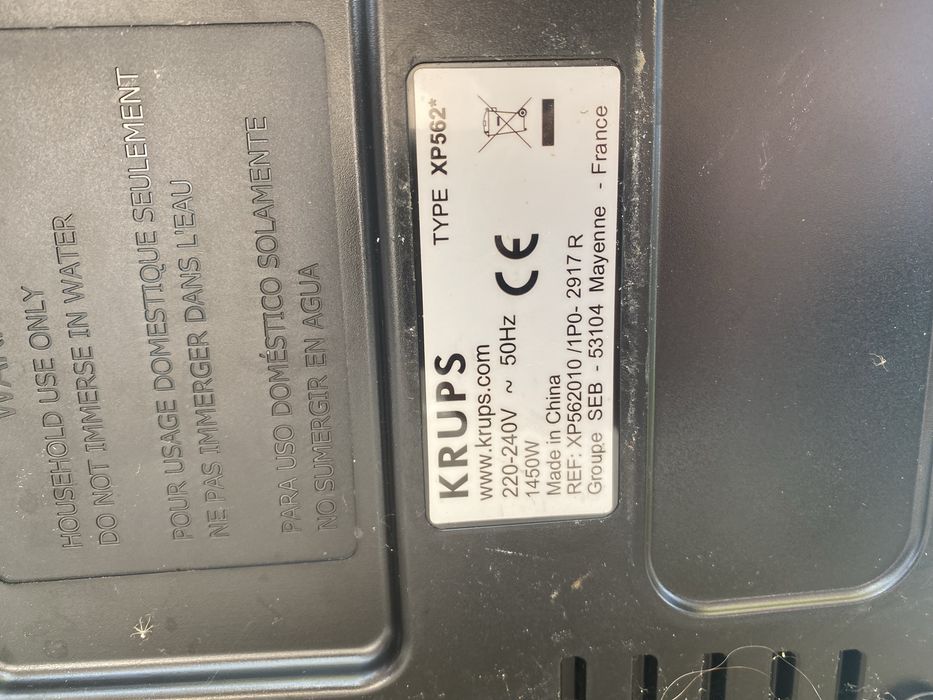 Maquina de cafe krups xp 562 para peças
