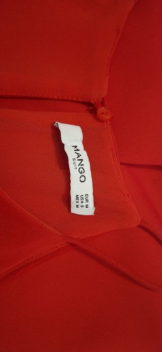 Vestido Mango Vermelho