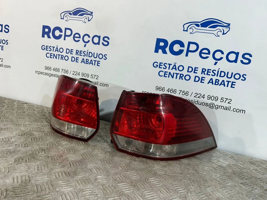 Conjunto Farolins Tras Traseiro Esquerdo Direito Original Volkswagen