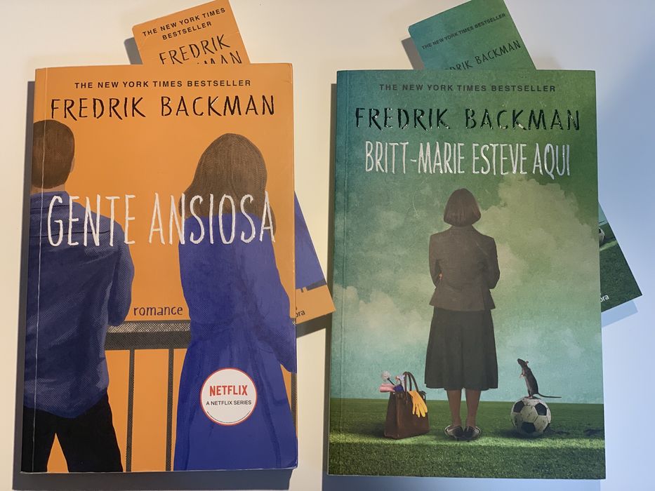 Livros Fredrik Backman - 12€ cada