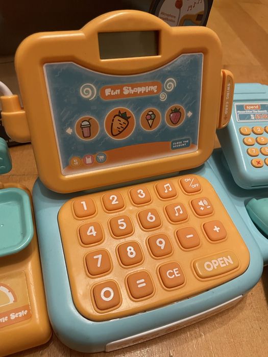 Zabawka kasa sklep zestaw